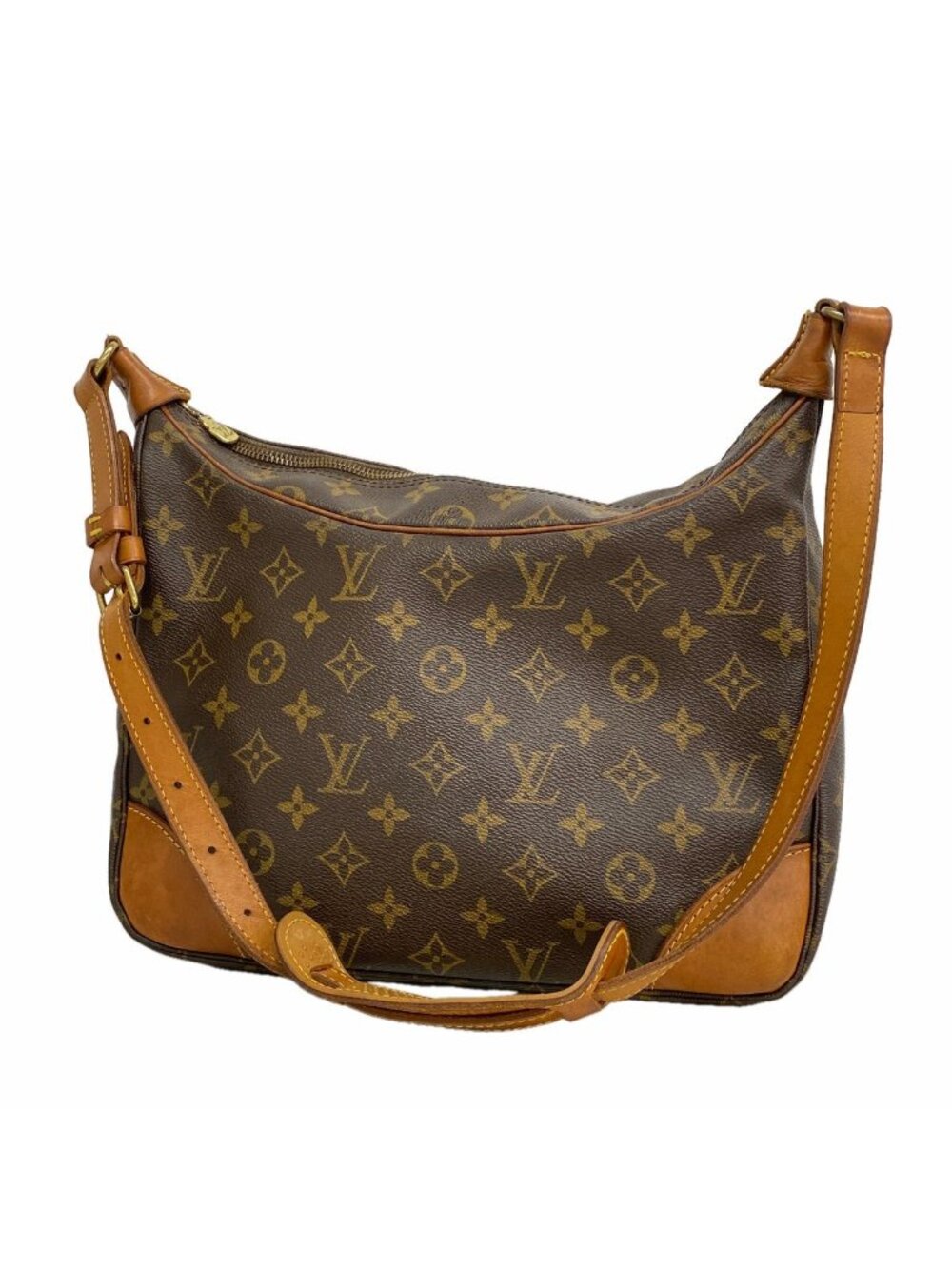 Louis Vuitton Shoulder Bag Monogram Boulogne 30 Brown